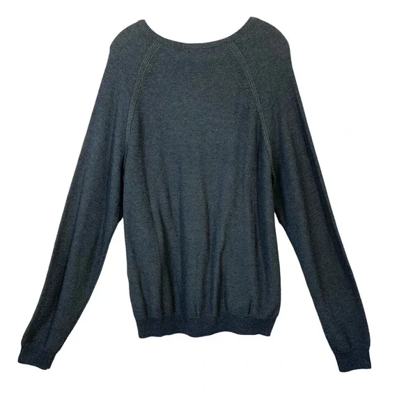 Tailor Vintage Reversible Pullover
V-Neck Sweater Charcoal Gray Sz Large NWT - Picture 5 of 8